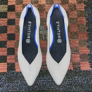 Rothy's Comort ballet flats Slip On Loafers Womens Size 10 Gray